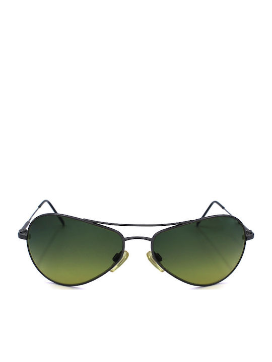 Vogue Unisex Γυαλιά Ηλίου με Ασημί Σκελετό και Ασημί Φακό