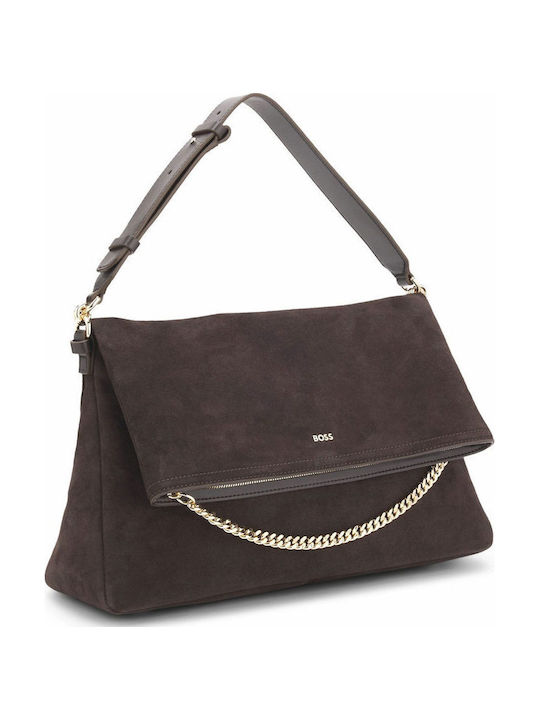 Yelena Leather Women's Shoulder / Backpack Bag Brown