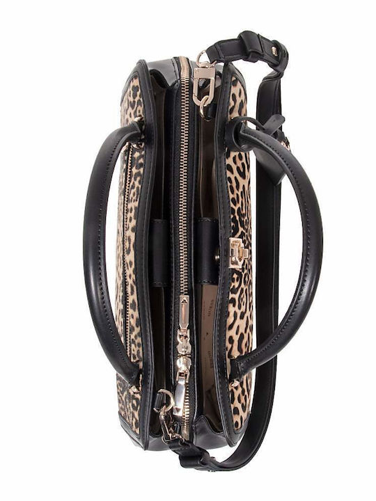 Genuine Leder Damen Handtasche Schulter Handtasche Crossbody Braun