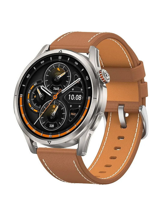 Kospet Curea din piele maro 22mm