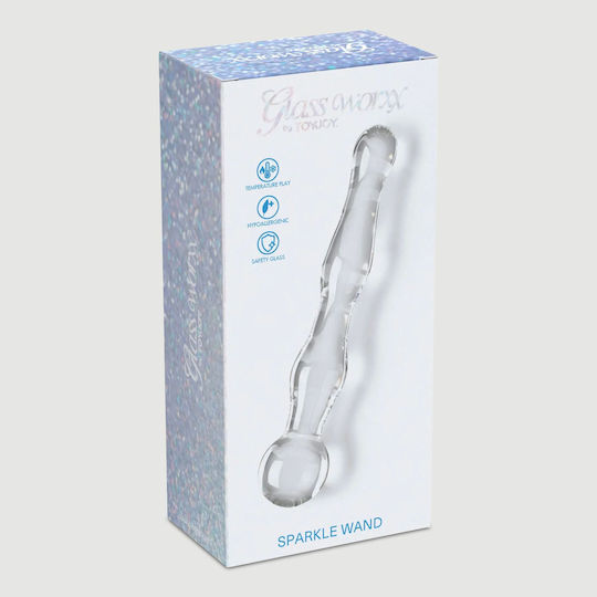 ToyJoy Γυάλινο Dildo Διάφανο
