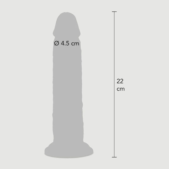 ToyJoy Ρεαλιστικό Dildo με Βεντούζα και Δυνατότητα Εκσπερμάτωσης Flesh