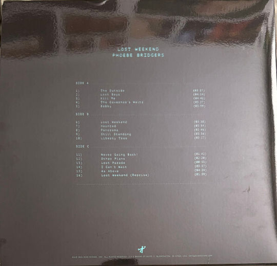 Phoebe Bridgers Lost Weekend Vinyl