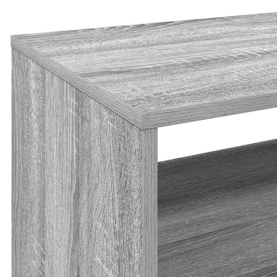 vidaXL Hi-Fi Furniture Grey 39.5x71x83cm