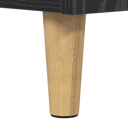 vidaXL Έπιπλο Hi-Fi Μαύρο 39.5x71x83cm