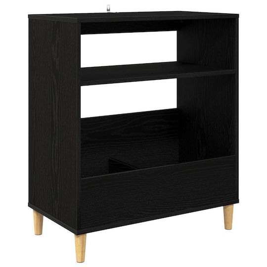 vidaXL Έπιπλο Hi-Fi Μαύρο 39.5x71x83cm