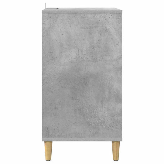 vidaXL Hi-Fi Furniture Grey 39.5x47x74.5cm