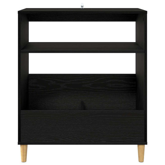 vidaXL Έπιπλο Hi-Fi Μαύρο 39.5x71x83cm