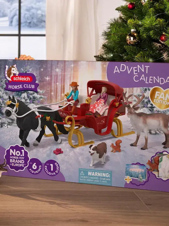 Schleich Gr Advent Calendar Horse Club Christmas Sleigh F