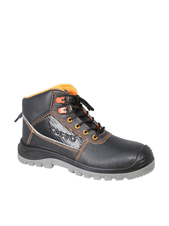 Fageo Cizme de Siguranță Waterproof Negre S3
