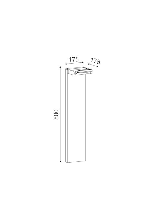 Aca Κολωνάκι LED 12W Aca Κολωνάκι LED 12W