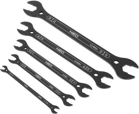 Neo Tools Satz 5 Deutsche Schraubenschlüssel