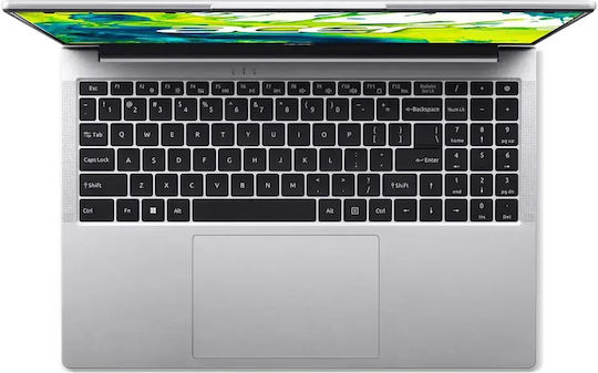 Acer Aspire Lite AL15-49P -R65Y 15.6" FHD (Ryzen 5-7430U/8GB/250GB SSD/W11 Pro) Светло сребрист (Международна английска клавиатура)