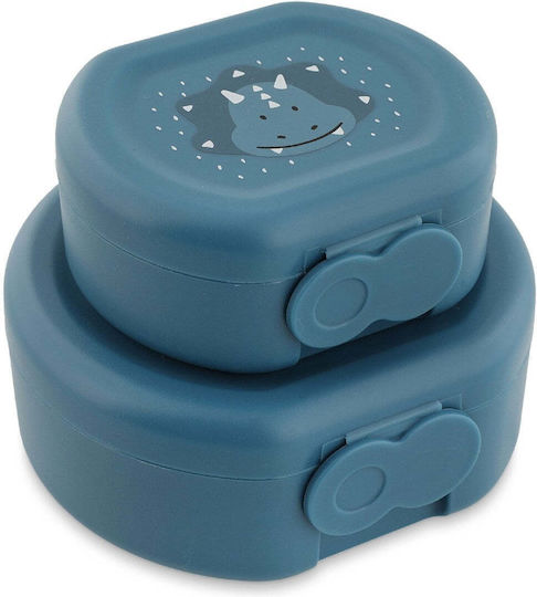 Trixie Snack box Πλαστικό Παιδικό Σετ Φαγητού Mr Triceratops 11.5 x 10.5 x 4.5εκ.