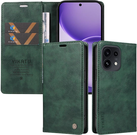 Yikatu Yk-006 Book Case Green Oppo Reno16 5G Reno16 Pro 5G