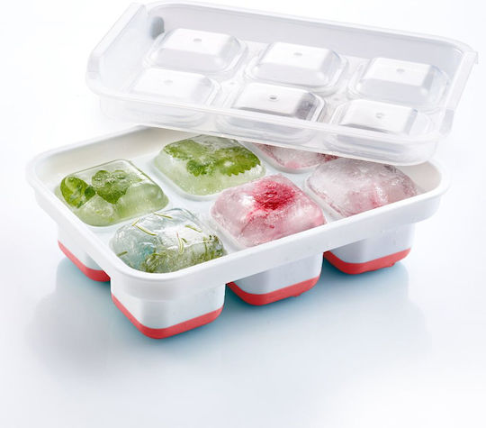 Westmark Formă pentru cuburi de gheață din plastic cu capac 52322270