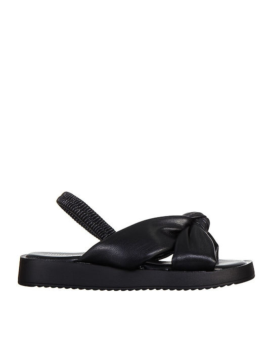 Sandale Tip Pantof Negre