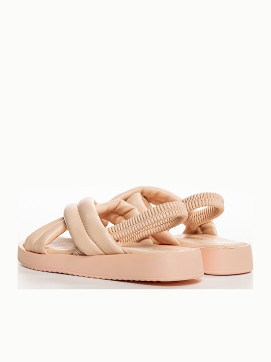 Sandale Tip Pantof Roz