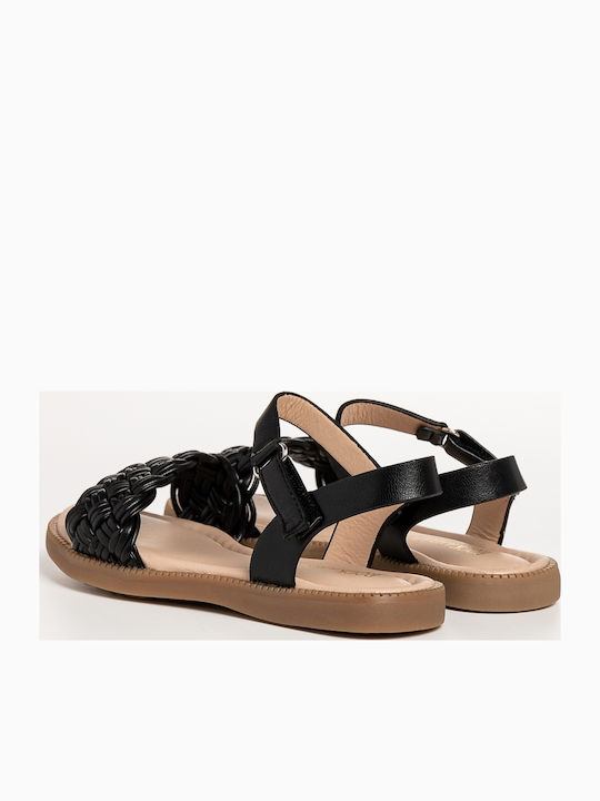 Sandale Tip Pantof Negre