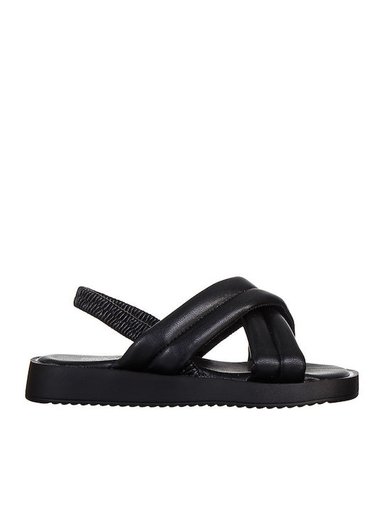 Sandale Tip Pantof Negre
