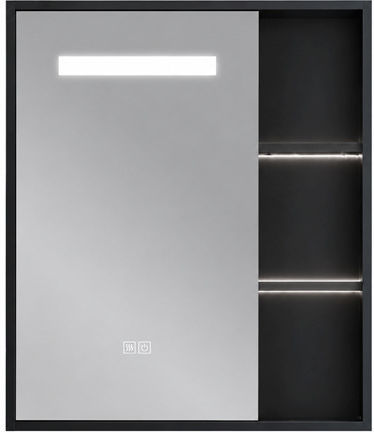 Phoebe Καθρέπτης Led Αφής με Ράφι & Ντουλάπι Phoebe Καθρέπτης Led Αφής με Ράφι & Ντουλάπι