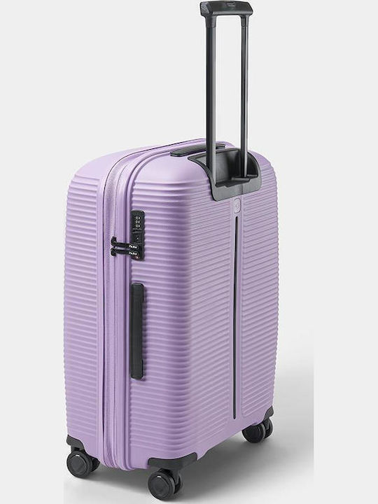 Paulter Paulter 1026 Среден Куфар за Пътуване Твърд Quiet Violet Височина 65см