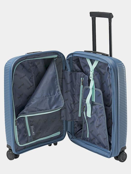 Paulter Paulter 1026 Куфар за пътуване Ръчен багаж Твърд Blue Fusion Височина 55 см