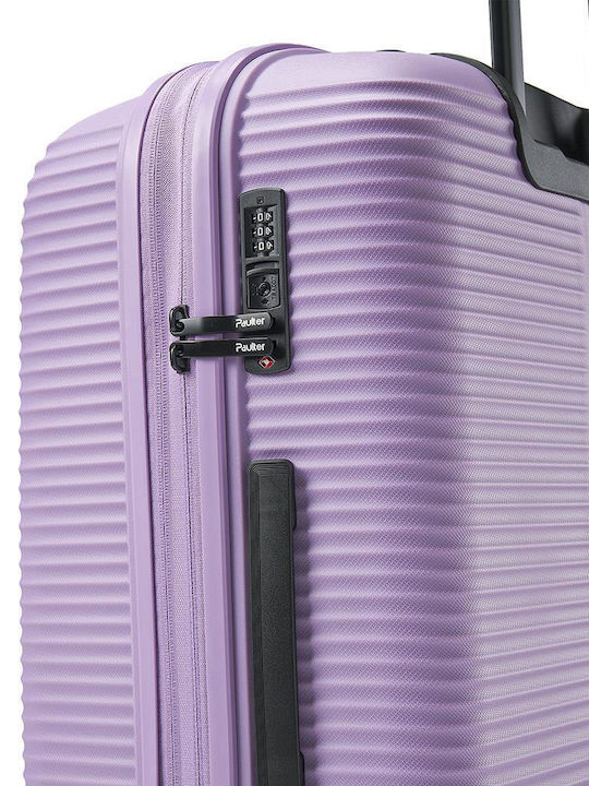 Paulter Paulter 1026 Среден Куфар за Пътуване Твърд Quiet Violet Височина 65см