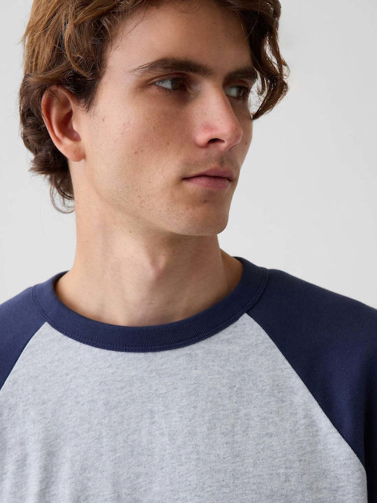 Herrenblusen Navy Blau & Grau