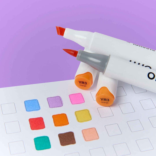 Omy Smooth Ink Алкохолни Маркери Комплект 9 бр