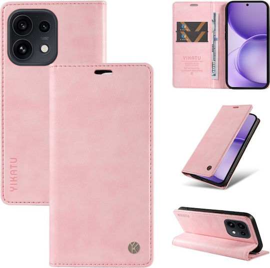 Yikatu Book Pink (Oppo Reno16 5g / Reno16 Pro 5g)