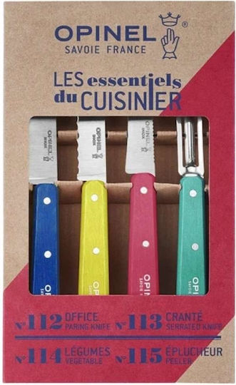 Opinel Комплект ножове от неръждаема стомана 4 бр Opinel Комплект ножове от неръждаема стомана 4 бр