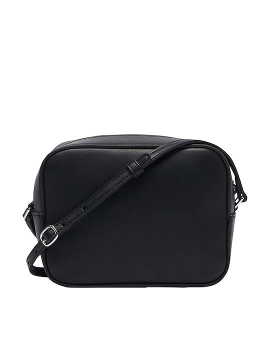 Must Camera Leather Women's Crossbody Bag Black