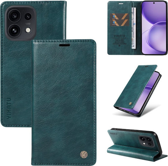 Yikatu Yk-006 Book Case Green Blue Oppo Reno16 5G Reno16 Pro 5G