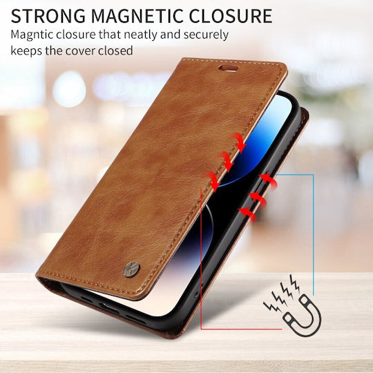 Yikatu Yk-006 Book Case Brown Oppo Reno16 5G Reno16 Pro 5G