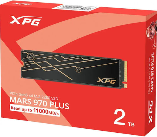 Adata Mars 970 Plus SSD 2TB M.2 with PCI Express 5.0 Connection