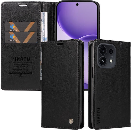Yikatu Yk-006 Book Case Black Oppo Reno16 5G Reno16 Pro 5G