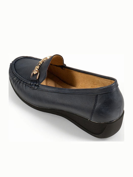 Women's Loafers In Blue Colour
