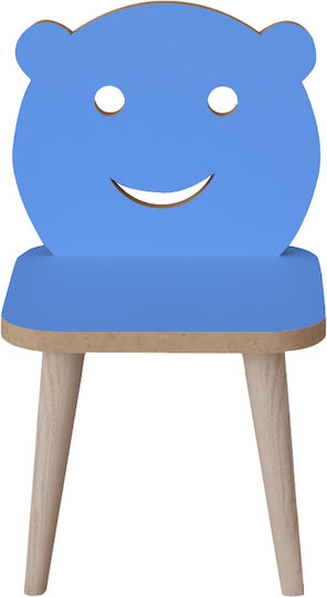 Kinderstühle Jerry Blau 30x30x52cm