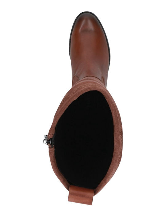 Damenstiefel Tabac Braun