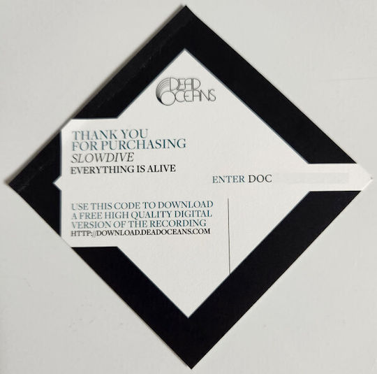 Slowdive Everything Is Alive 1 Vinyl