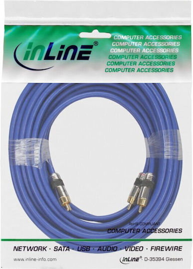InLine 10m RCA male Cable (89710P)