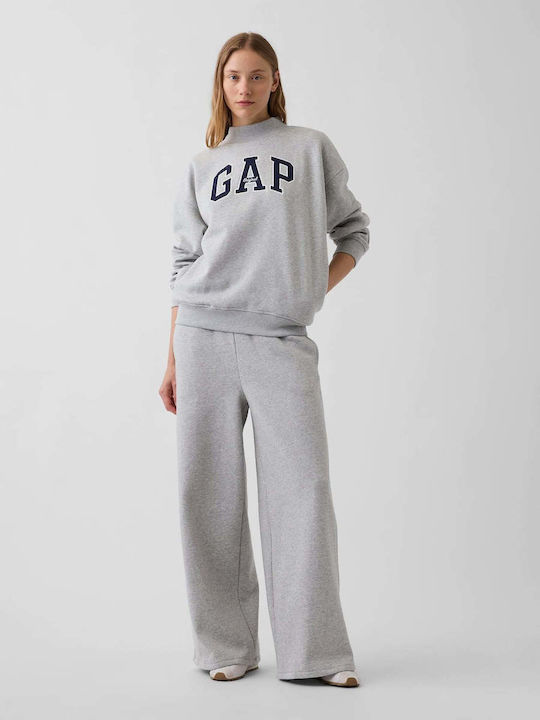 Long Women's Sweatshirt New Heather Grey