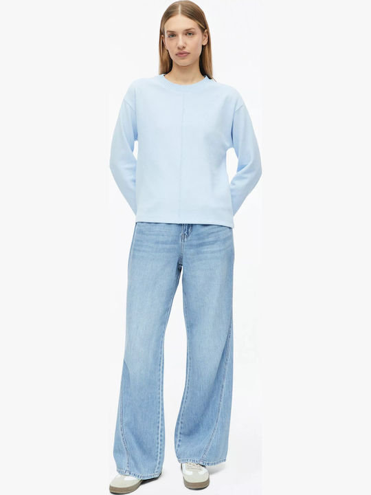 Damen Sweatshirt Hellblau