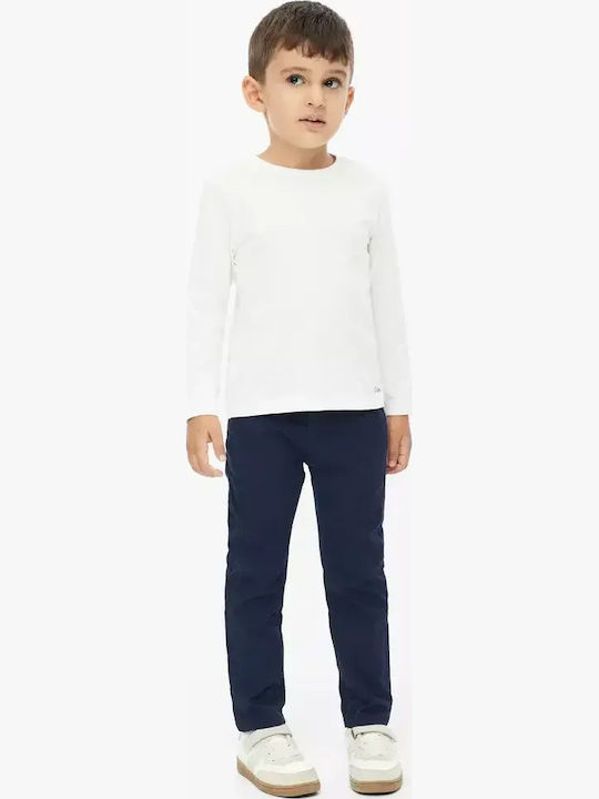 Kids Chino Trousers Blue