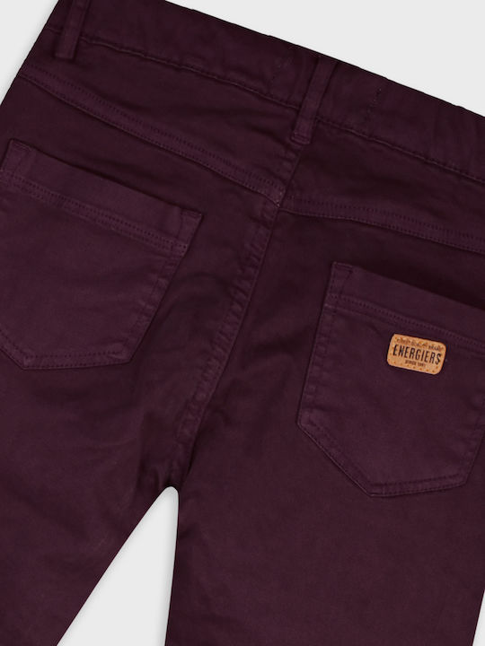 Kids Trouser Burgundy