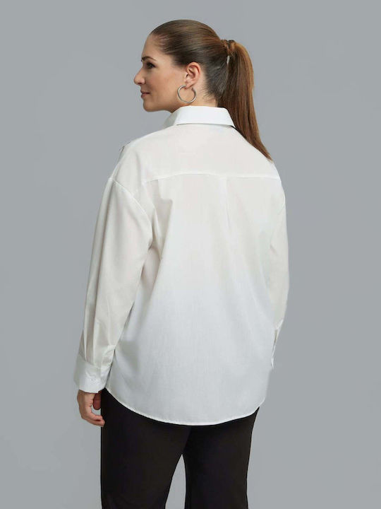 Long Sleeve Women's Shirt White