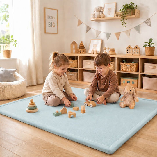 Covor Pentru Copii Albastru 150x200cm