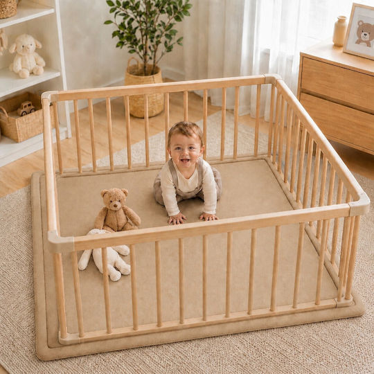 Подредба Детски Килими Бежови 150x200см