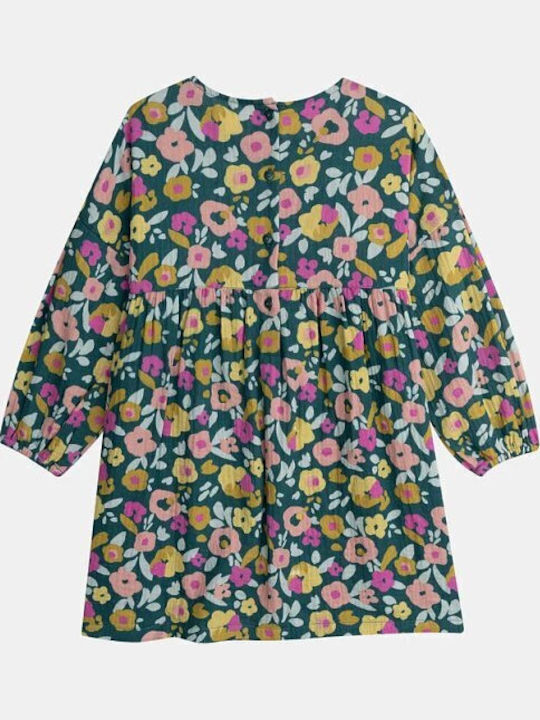 Rochie De Fete Mânecă Lungă Multicolor